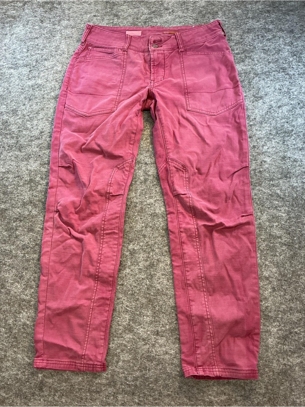 Pilcro Cargo Women’s Pink Slim Jeans Size 27
